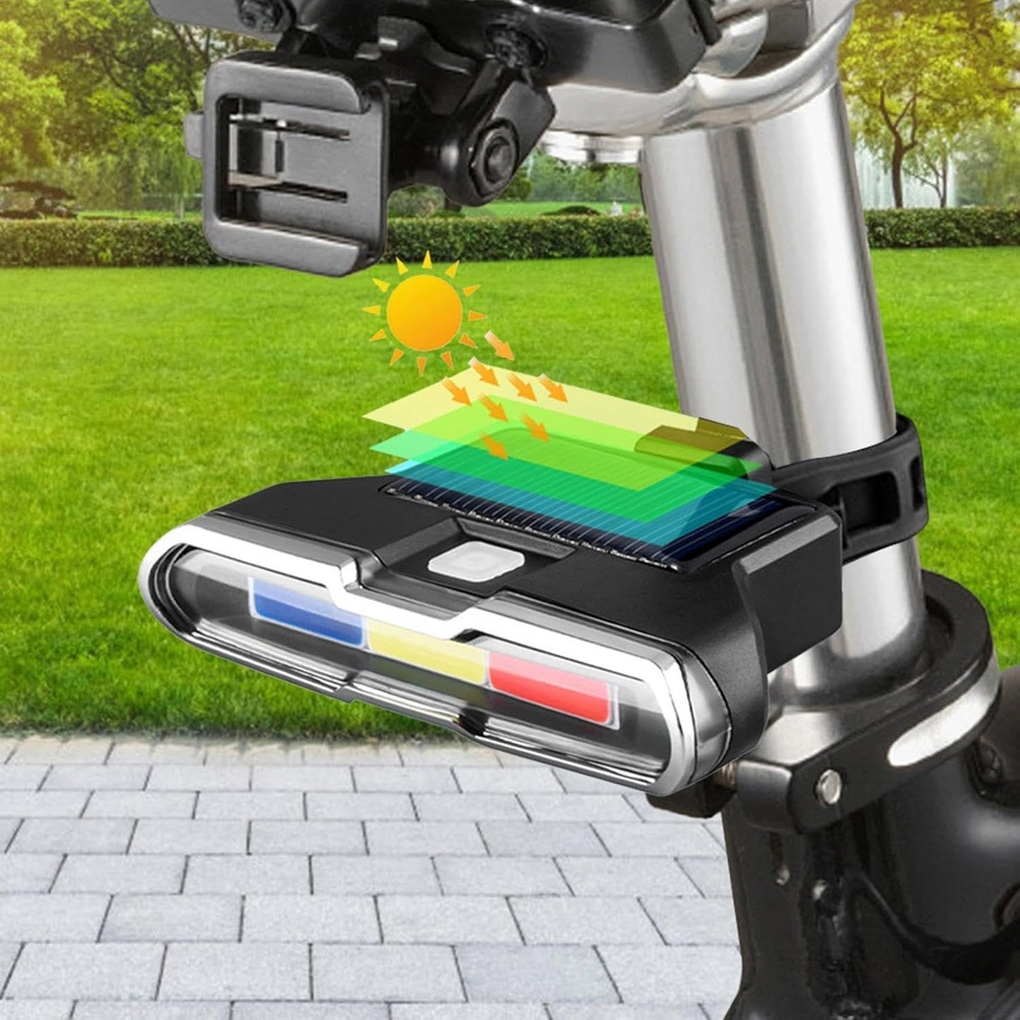 Luz Solar para Bicicleta