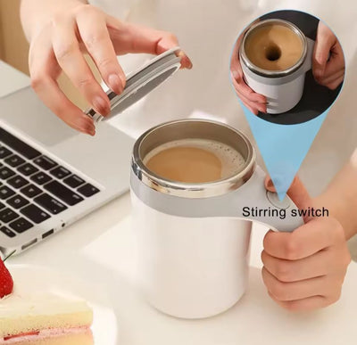 Taza Magnética Mezcladora