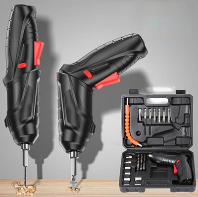 Destornillador Eléctrico Recargable 28 en 1 + Estuche