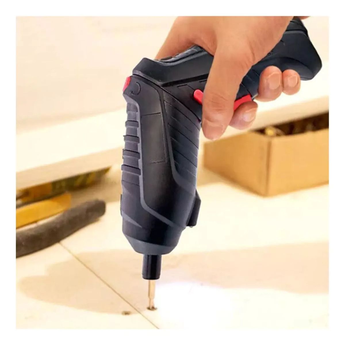 Destornillador Eléctrico Recargable 28 en 1 + Estuche